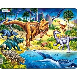Larsen Puzzle Dinosauři z období Křídy, 57 dílků