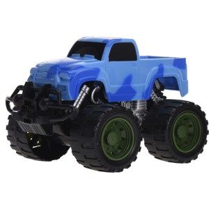 Monster truck modrá, 13 cm