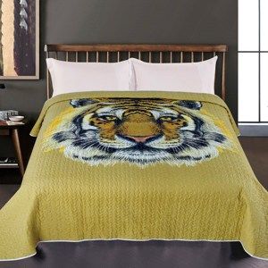 Přehoz na postel Tygr, 140 x 220 cm