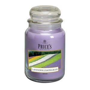 Price's Vonná svíčka ve skle Large Jar Lavender & Lemongrass