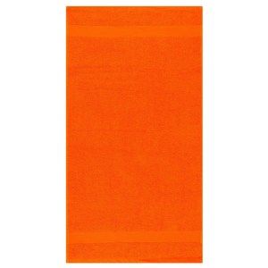 Ručník Olivia tmavě oranžová, 50 x 90 cm