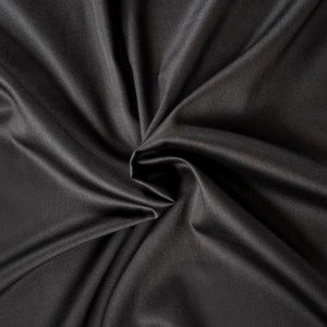 Saténové prostěradlo černá, 180 x 200 cm
