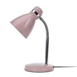 Stolní lampa Cassino růžová, 34 cm