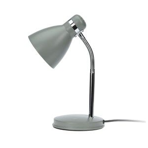 Stolní lampa Cassino šedá, 34 cm
