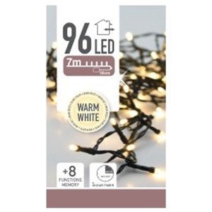 Světelný řetěz Twinkle teplá bílá, 96 LED