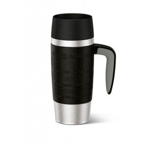 Emsa Termohrnek Travel Mug Handle 0,36 l, černá