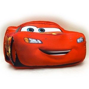 Tvarovaný polštářek Cars McQueen, 34 x 20 cm