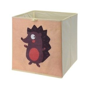 Úložný box na hračky 32 x 32 x 30 cm, ježek