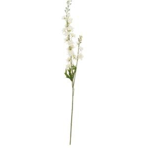 Umělá květina Delphinium bílá, 85 cm