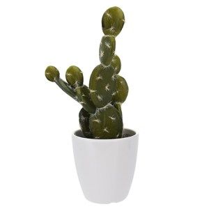 Umělý kaktus v květináči Pintada, 20 cm