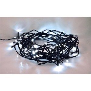 Solight Vánoční řetěz 60 LED studená bílá, 10 m