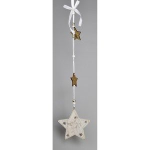 Vánoční závěsná dekorace Hvězda, 60 cm